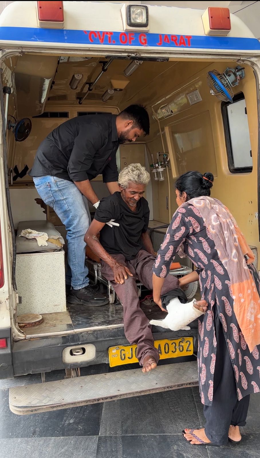 Rescue Operations – transport to shelter